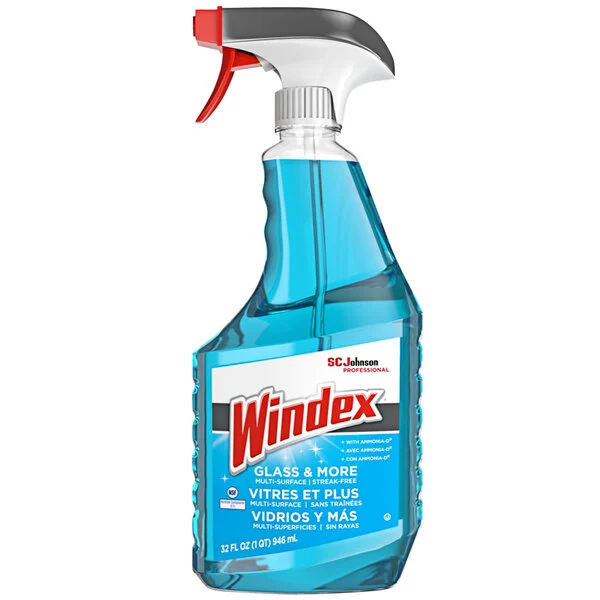 Cleaner Ammonia-D Glass Windex® Trigger Spray, 3 .. .  .  